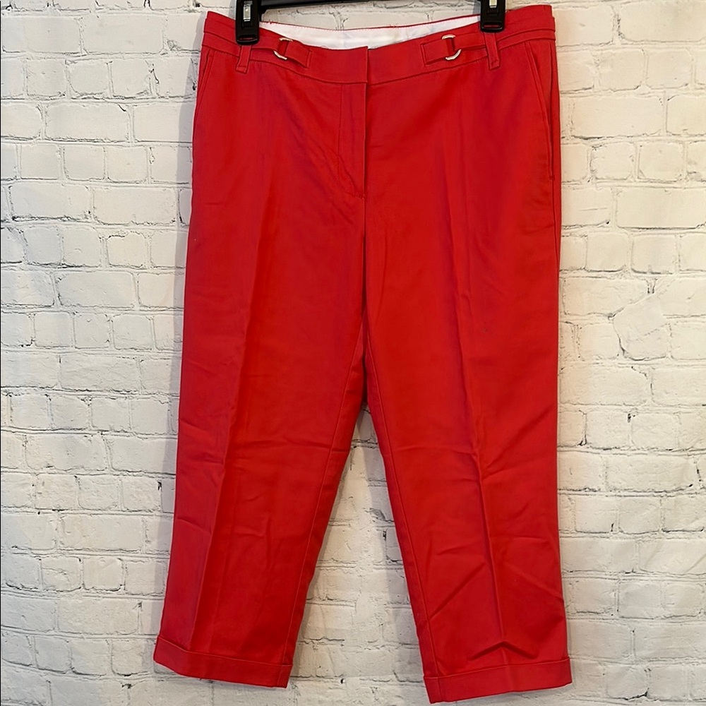 New Directions salmon color crop pants